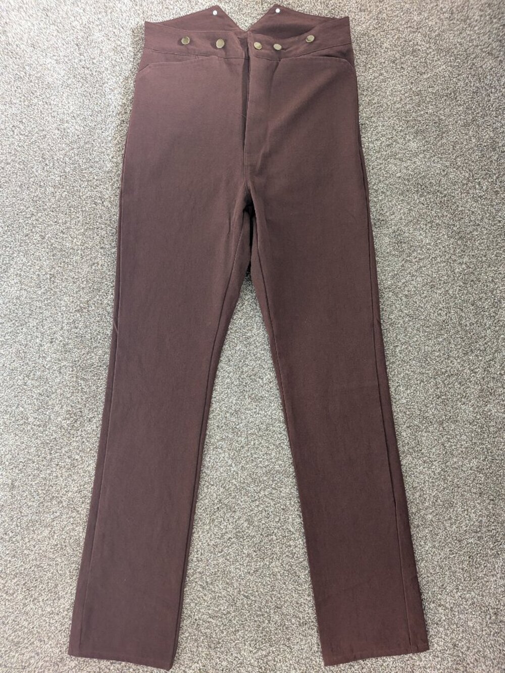 Frontier Classics Old West Trousers - Men's - 34 Waist - Chestnut (Light) Brown